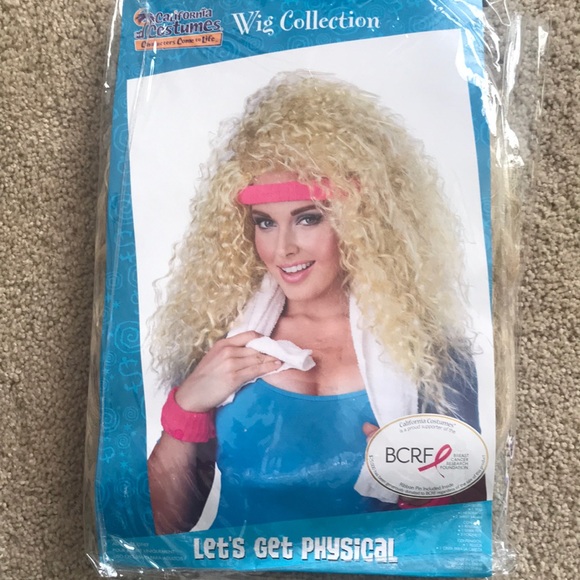 Jane fonda 80s wig Clearance